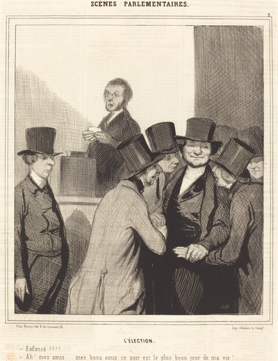 Valget af Honoré Daumier