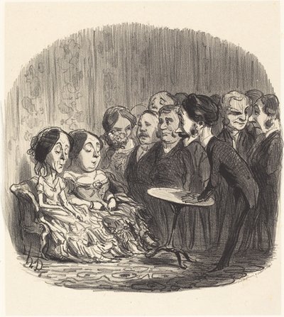 Poltergeisten af Honoré Daumier