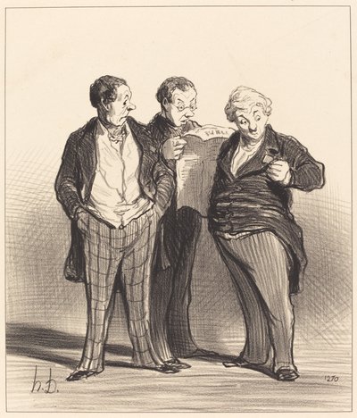 Forbud mod at bære dekorationer af Honoré Daumier