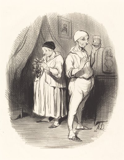 Mesterens øje af Honoré Daumier