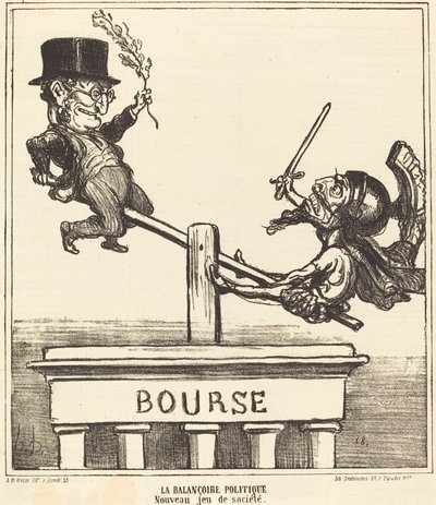 Det politiske sving... af Honoré Daumier