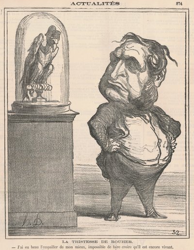 Rouhers tristhed af Honoré Daumier