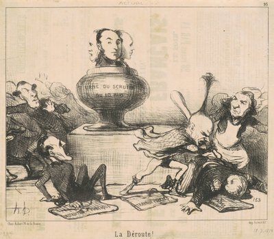 Den rute! af Honoré Daumier