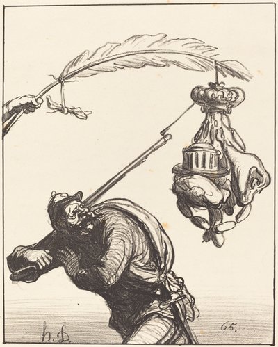 fred for enhver pris af Honoré Daumier