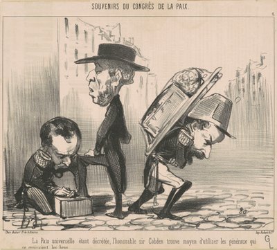 Universel fred bliver dekreteret... af Honoré Daumier
