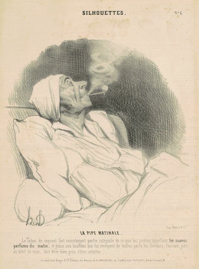 Morgenblowjob af Honoré Daumier