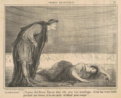 Prinsesse af Honoré Daumier