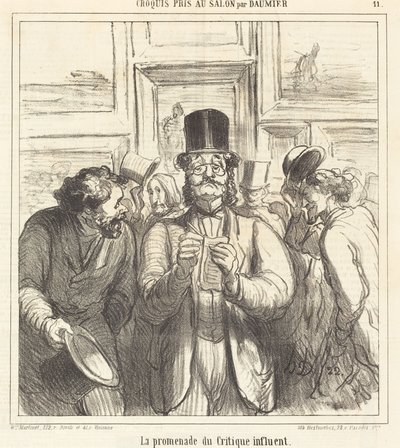 Den indflydelsesrige kritikervandring af Honoré Daumier