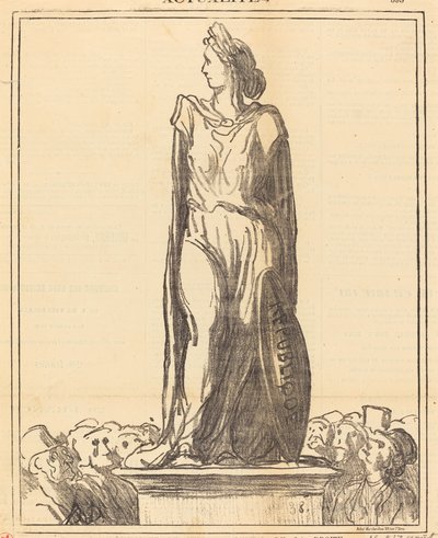 Republikken Milo... af Honoré Daumier
