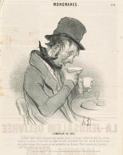 Kaffeelskeren af Honoré Daumier