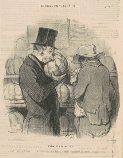 Melonelskeren af Honoré Daumier