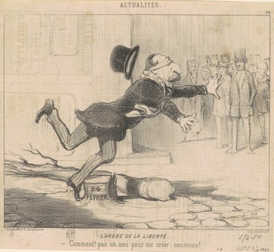 Frihedens træ af Honoré Daumier
