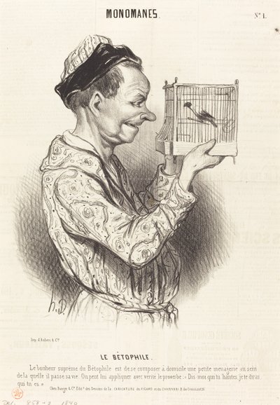 Betofilen af Honoré Daumier