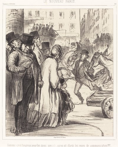 Det nye Paris af Honoré Daumier