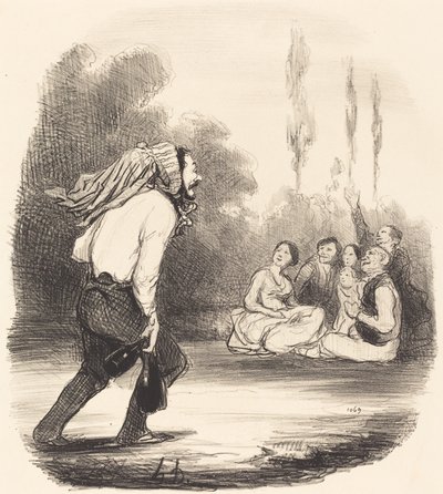 Samfundets mest joker af Honoré Daumier
