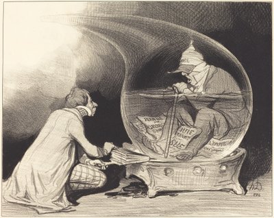 Foryngelsen af ​​det forfatningsmæssige af Honoré Daumier