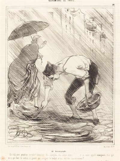 The Ravager af Honoré Daumier
