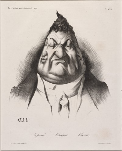 Fortiden - nutiden - fremtiden af Honoré Daumier