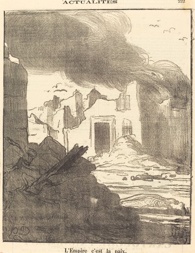 Imperiet er fred af Honoré Daumier
