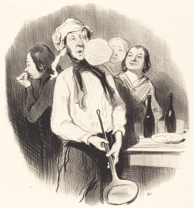 Pandekagerne af Honoré Daumier