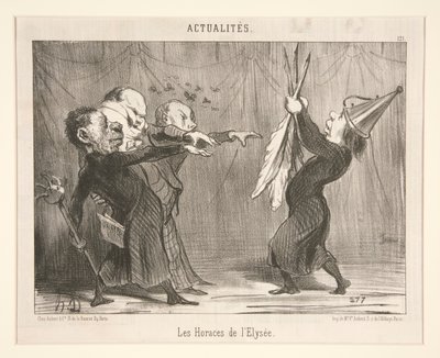 Horaces af af Honoré Daumier