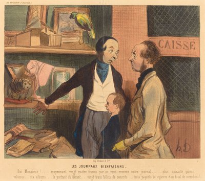 Velvillige Tidsskrifter af Honoré Daumier