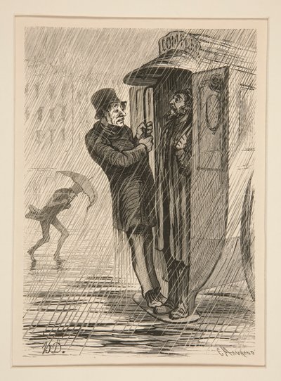 Les Omnibus - komplet!!! af Honoré Daumier