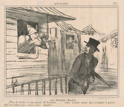 De nye hytter af Honoré Daumier