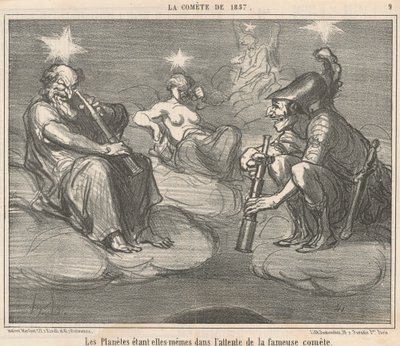 Planeterne er sig selv af Honoré Daumier