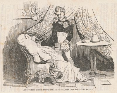 Europa kan være roligt... af Honoré Daumier