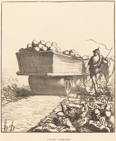 tysk enhed af Honoré Daumier