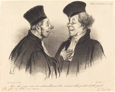 Min kære! du er beundringsværdigt ... besvimet ... af Honoré Daumier