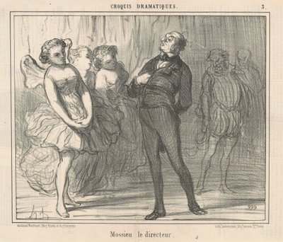 direktør Mossieu af Honoré Daumier