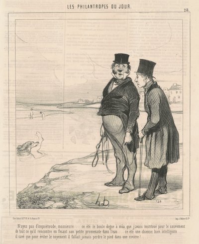 Vær ikke bekymret... af Honoré Daumier