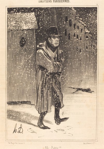 Åh hjemland!!! af Honoré Daumier