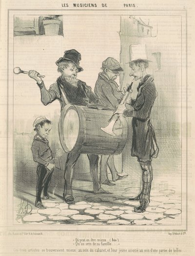 Eller kan vi blive bedre... af Honoré Daumier