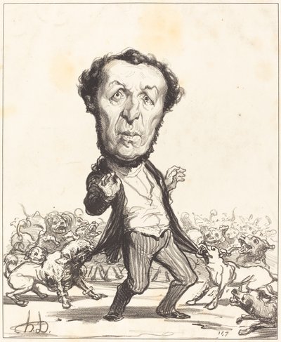 Ovide Remilly af Honoré Daumier