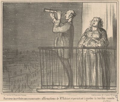 Utrolige parisere... af Honoré Daumier
