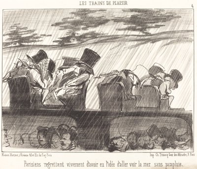 Parisere beklager dybt... af Honoré Daumier