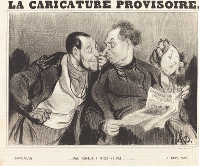 Ikke berømt? Er det ikke!!... af Honoré Daumier