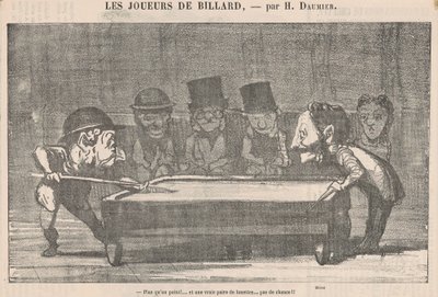 Mere end ét point! ... Ingen chance!! af Honoré Daumier