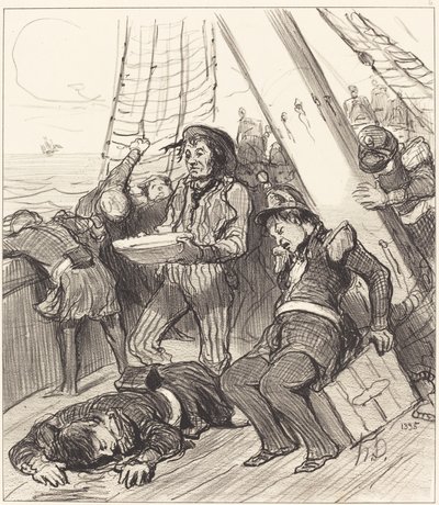 Flere nationalgarde, der ikke havde tænkt... af Honoré Daumier