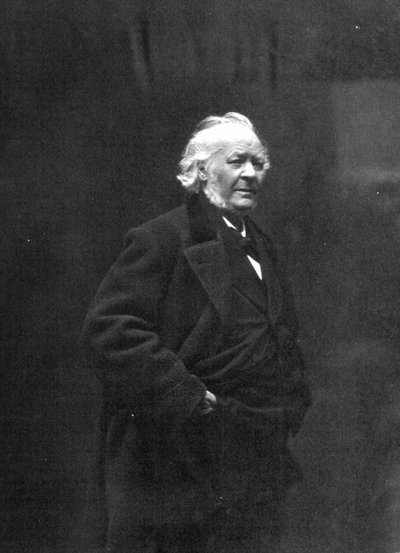 Portræt af Daumier. af Honoré Daumier