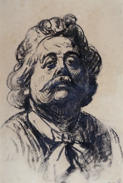 Portræt af Pierre Carrière-Belleuse 1851-1933, ca. 1890. af Honoré Daumier