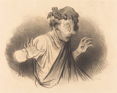 Hvem er disse slanger til... af Honoré Daumier