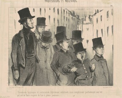 Hygiejnisk og sentimental gåtur ... af Honoré Daumier
