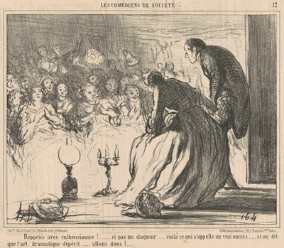 Husket med entusiasme! ... af Honoré Daumier