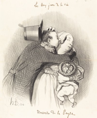 Landsmøde af Honoré Daumier