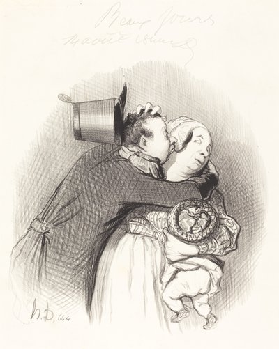 Landsmøde af Honoré Daumier