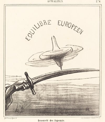 Fornyet fra det japanske af Honoré Daumier
